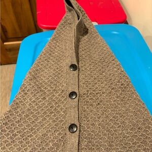 Tan Wool Hood ~ NWT